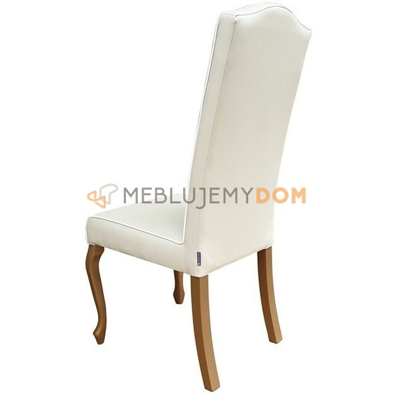 LUDWIK PIK chair with buttons and piping 110 cm