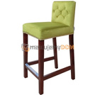 Bar stool NARROW with thumbtacks and knocker 91 cm