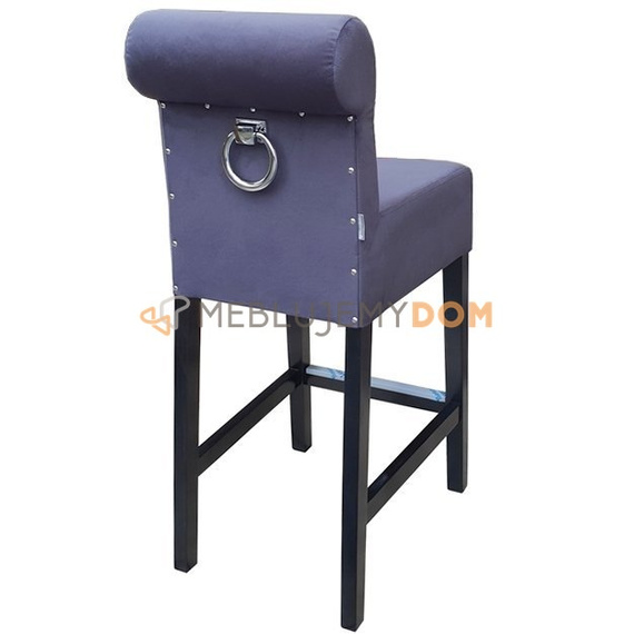 Bar stool SIMPLE PIK with roller and knocker 96 cm
