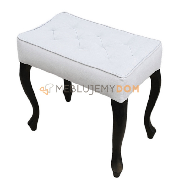 Pouf LUDWIK PIK with piping 50 x 30 cm