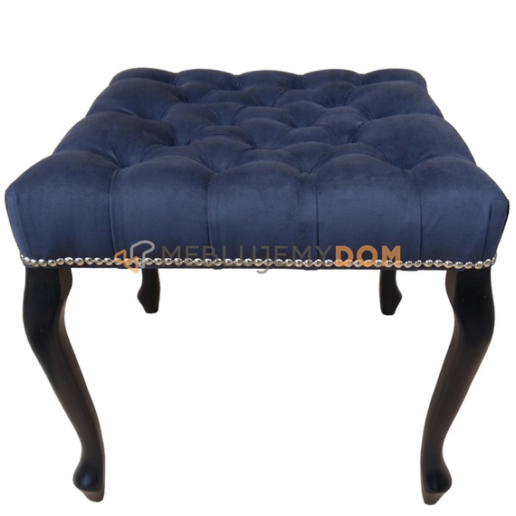 Pouf CHESTERFIELD with thumbtacks 50 x 50 cm