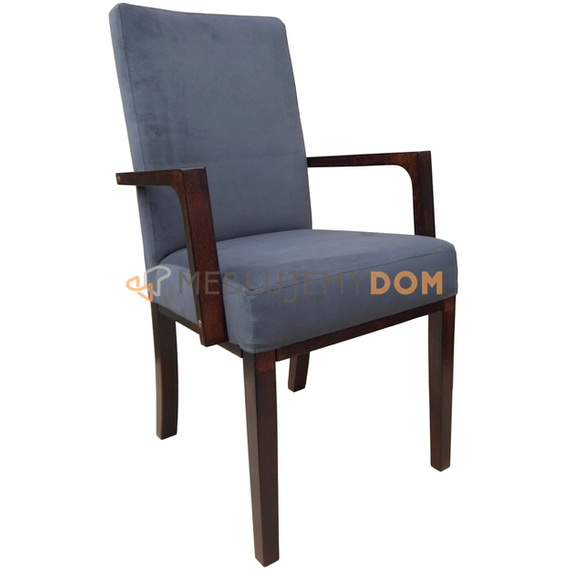 VALENCIA chair with wooden armrests 98 cm