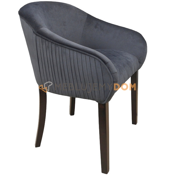 CAPRI armchair with ruffles 81 cm
