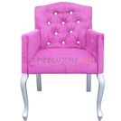 LUDWIK PIK armchair with crystals 87 cm