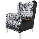 USZAK VELVET armchair Multicolor