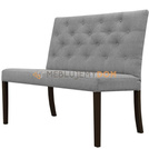 Upholstered bench GISELLE 96 cm
