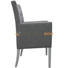 SIMPLE PIK armchair with buttons 98 cm