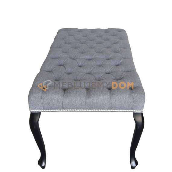 Pouf CHESTERFIELD with thumbtacks 97 x 50 cm