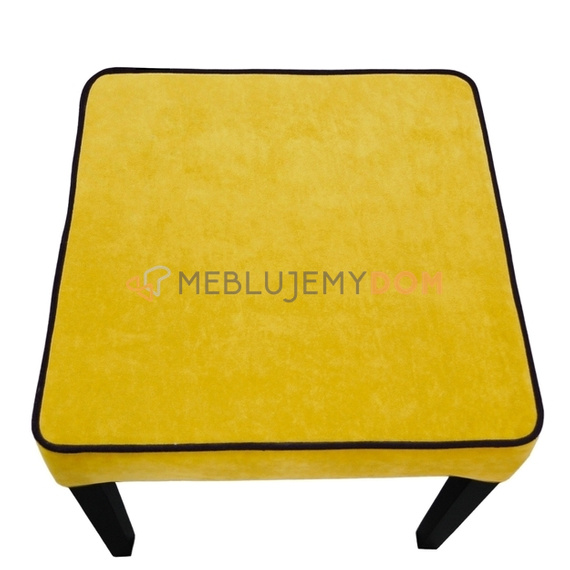 Pouf NARROW with piping 50 x 50 cm