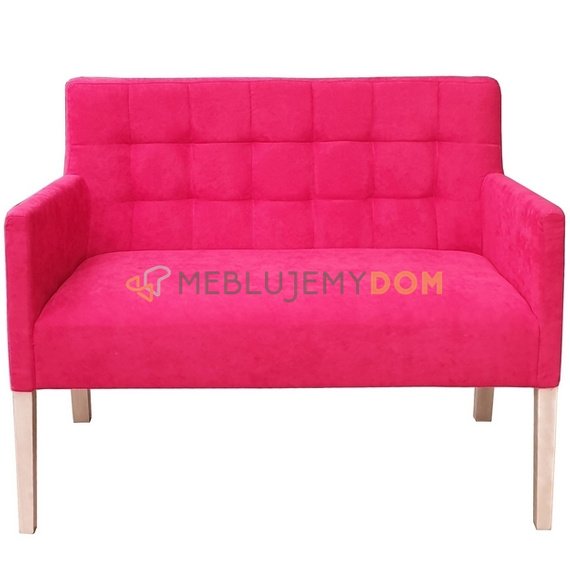 Upholstered bench HOLLY PIK Square 84 cm