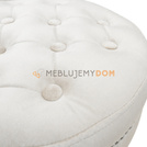 Pouf GLAMOUR with thumbtacks and knockers Ø 40 cm