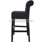 Bar stool SIMPLE PIK with roller, thumbtacks and knocker 106 cm