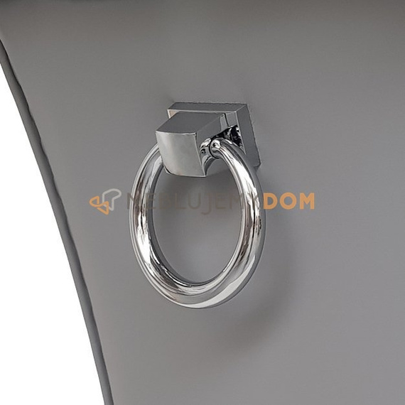 Chair TIZIANO with crystals and knocker 100 cm