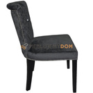 MICHELLE chair with crystals, thumbtacks and knocker 87 cm