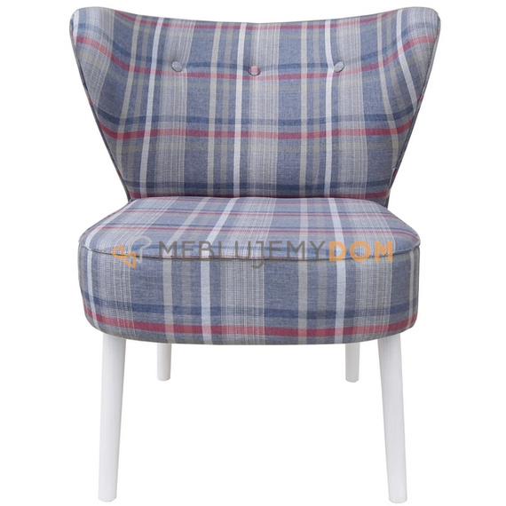 CLUB PIK armchair with buttons 79 cm