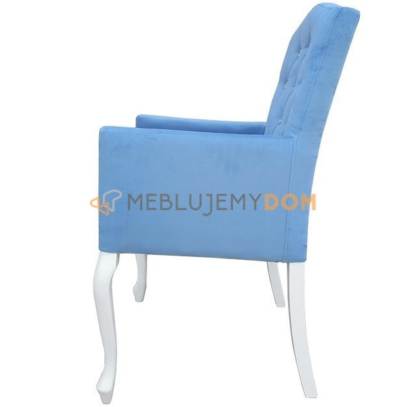 LUDWIK PIK armchair with crystals 101 cm