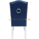 LUDWIK chair with knocker and thumbtacks 101 cm