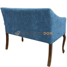 Upholstered bench JUMPY LUDWIK PIK with buttons 84 cm