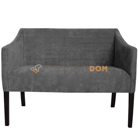 Upholstered bench JUMPY SIMPLE with horizontal stitching 84 cm
