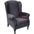 USZAK VELVET armchair with thumbtacks