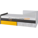 Bed with mattress PATRICK 200 x 90 cm