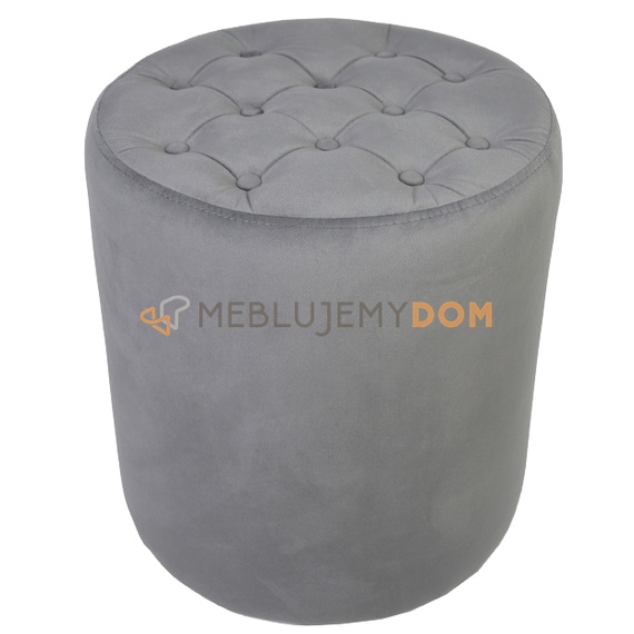 Pouf ROUND PIK with buttons Ø 40 cm