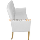 Upholstered bench HOLLY PIK Square 98 cm