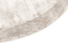 Carpet TERE SILVER round
