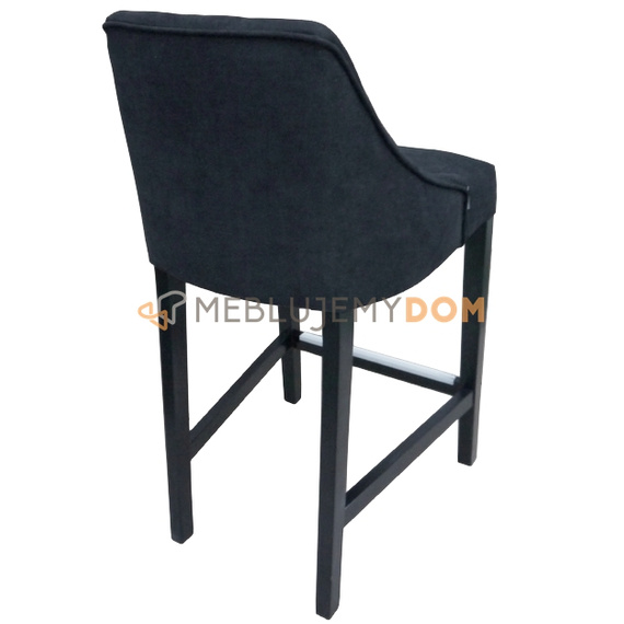 Bar stool DAFFY PIK with piping 100 cm