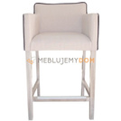 Bar stool OWEN NARROW with piping 98 cm
