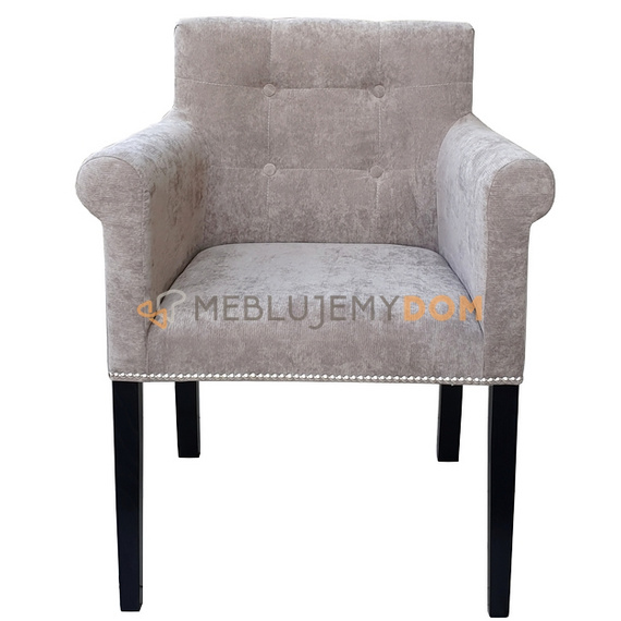 Armchair LAURENCE with thumbtacks 86 cm