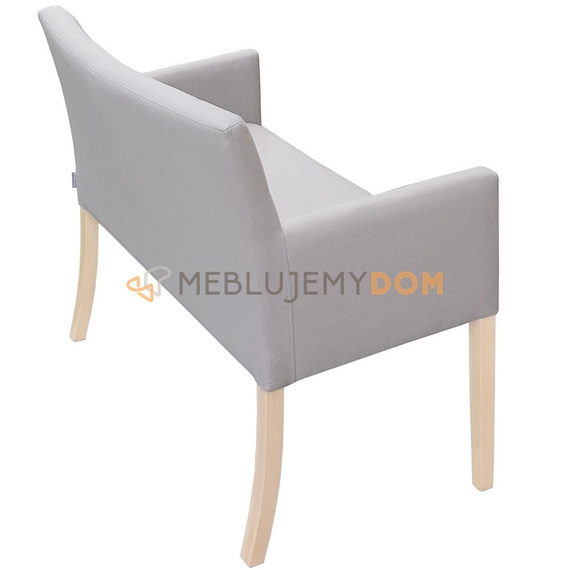 Upholstered bench VICKY PIK Square 84 cm