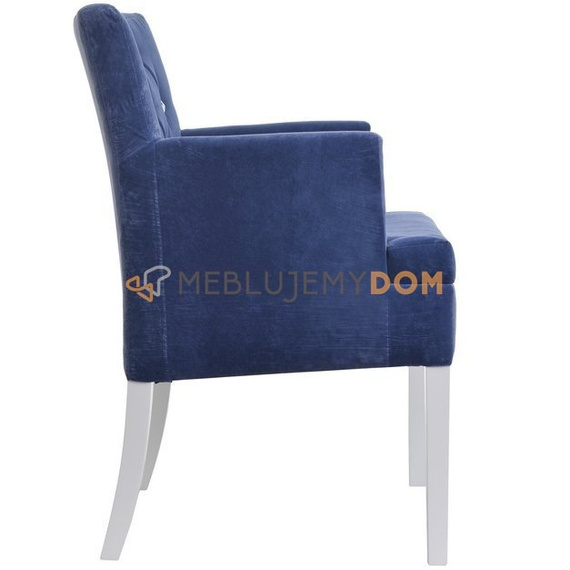 EDGAR SIMPLE PIK armchair with crystals 84 cm