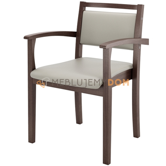 Stacking chair DANILO with armrests 82 cm