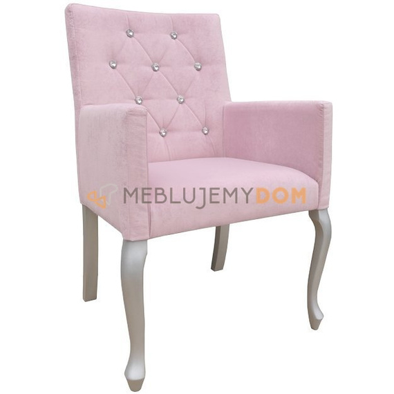 LUDWIK PIK armchair with crystals 98 cm