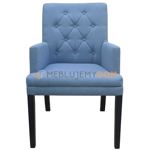 EDGAR NARROW PIK armchair with buttons 98 cm