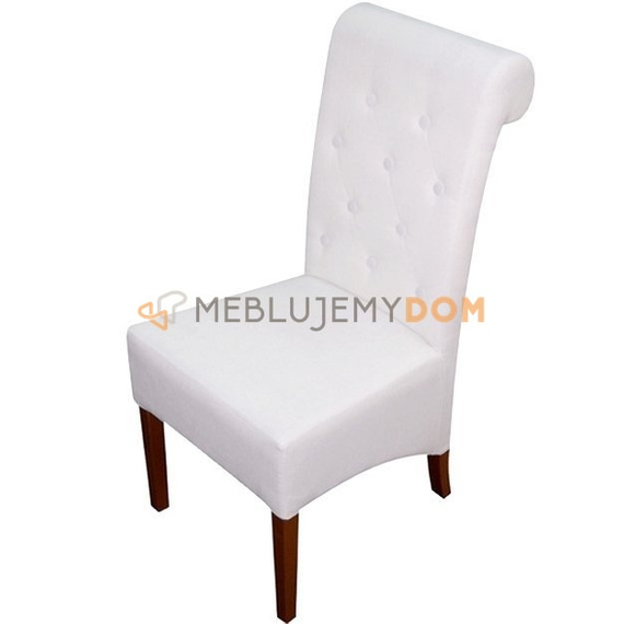 OBLIQUE PIK chair with buttons and roller 101 cm