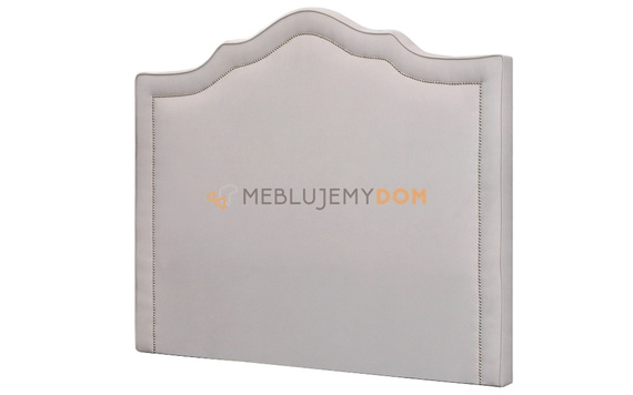 Upholstered headboard LUDWIK II with thumbtacks