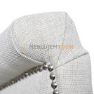 SELENA chair with buttons, thumbtacks and knocker 87 cm