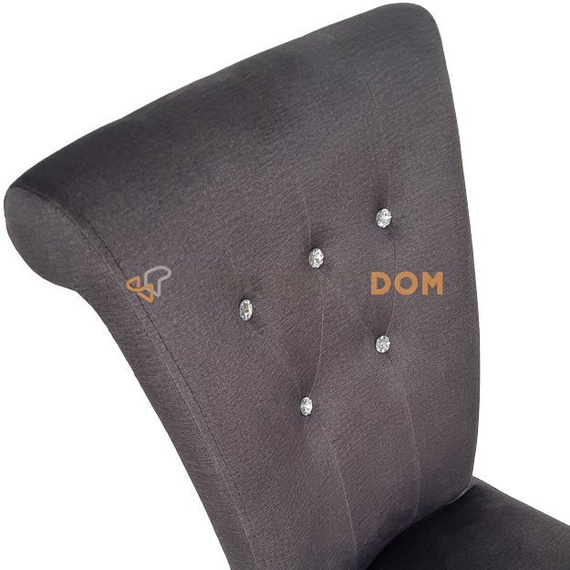 Chair TIZIANO with crystals 100 cm