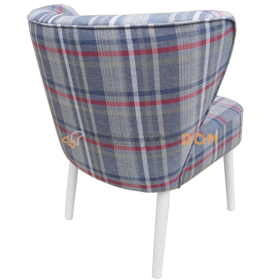 CLUB PIK armchair with buttons 79 cm