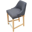 Bar stool DAFFY with piping 94 cm