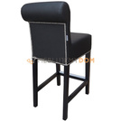 Bar stool SIMPLE PIK with roller and thumbtacks 96 cm