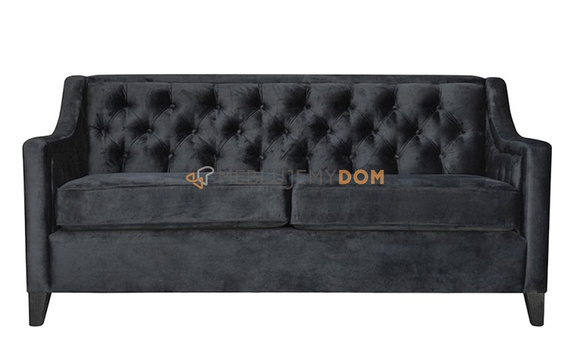 2-seater sofa PELLINI with thumbtacks