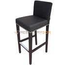 Bar stool NARROW Multicolor with thumbtacks 103 cm