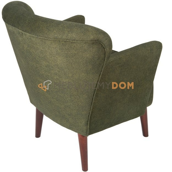 KLUBOWY armchair with armrests 80 cm