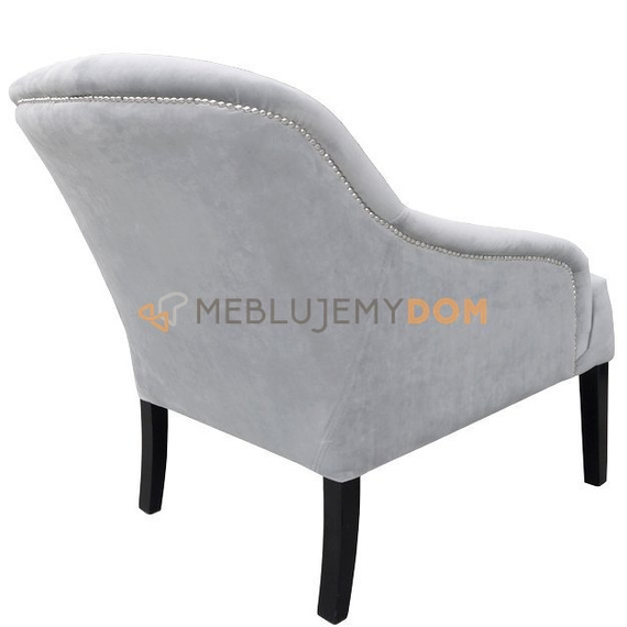 BALTIMORE armchair with thumbtacks 84 cm