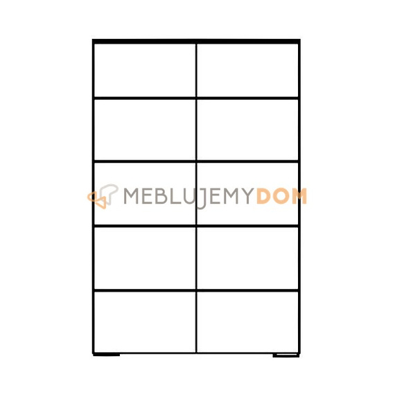 Cupboard with shelf MAYA