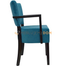 ALISA chair with wooden armrests 84 cm