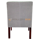 SIMPLE armchair with piping 84 cm